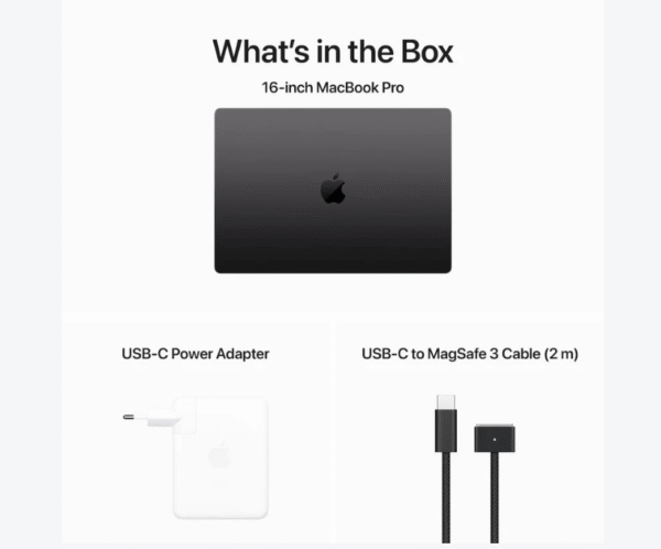 122 Apple MacBook Pro 16-inch | M3 Max | 36GB Unified Memory | 1TB SSD