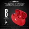 61iYeyOgx1S._AC_SL1500_ Beats Studio Buds – True Wireless Noise Cancelling Earbuds (RED)